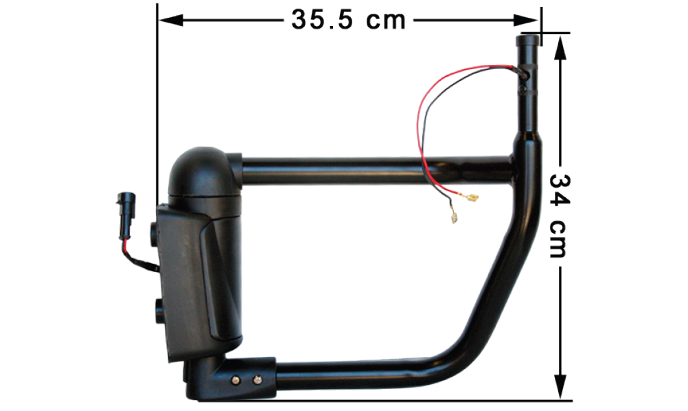 Mitsubishi Mirror Arm R/H Wide – Fuso Canter FEA, FEB & FEC models 2011 models On.