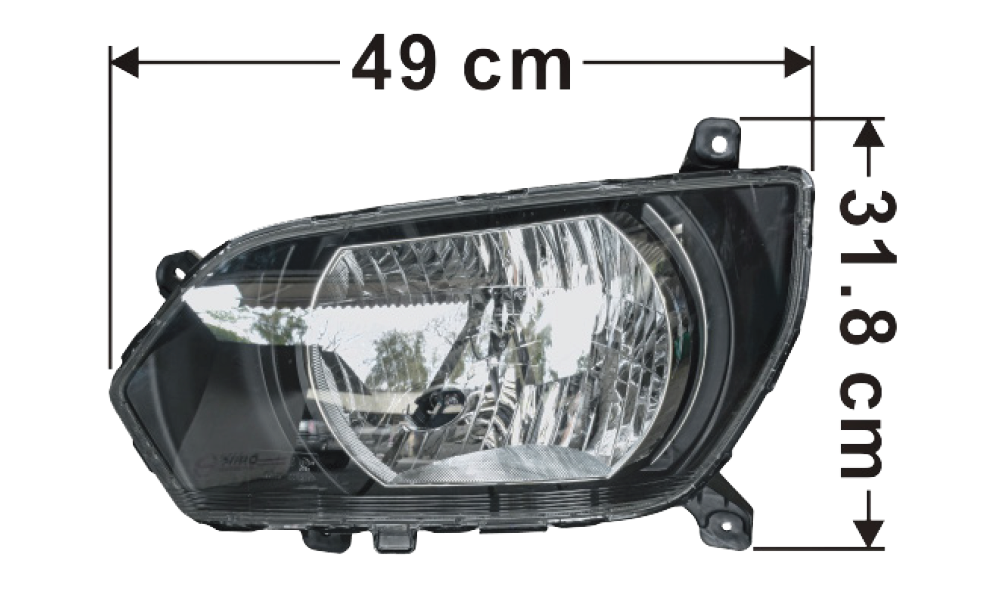 Hino Headlamp L/H - 500 Series FG FL FM GH 2017 on