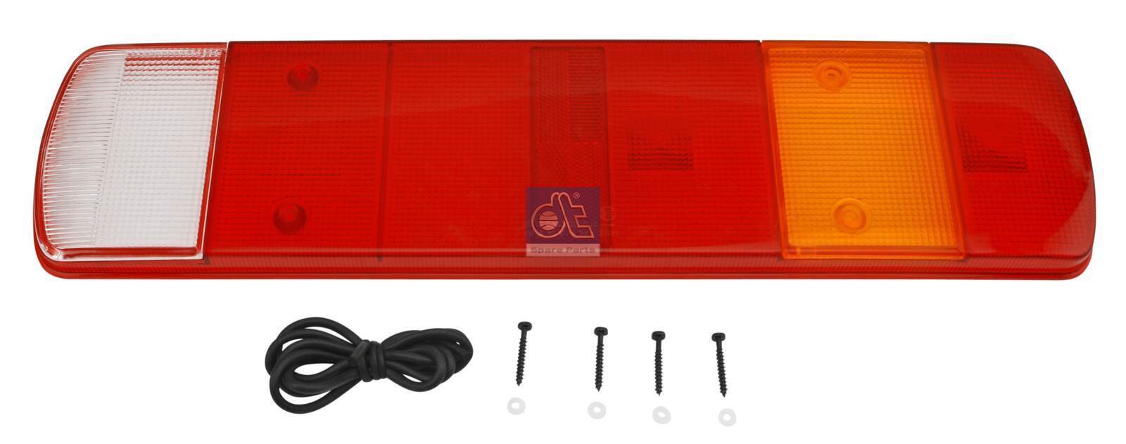 Volvo Tail Light Lens Fits L/H & R/H - FM 7 1998-2001, FH 12 1998-2005, FH 16 1998-2006, FM 9 2001-2005, FM 12 1998-2005, NH 12, FL 6 2000-2006