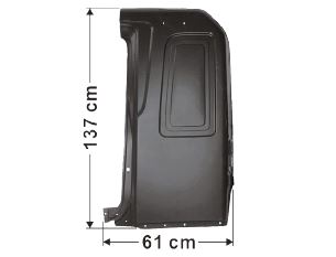 Hino Rear Pillar Outer L/H - Pro 500 Series 2003 On
