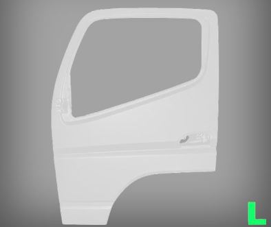 Mitsubishi Door Shell White L/H - Canter FE7 2005 - 2010 FEA 2011 on